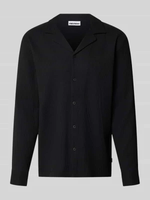 Koszula z długim rękawem o kroju regular fit w plisowanym wyglądzie REVIEW