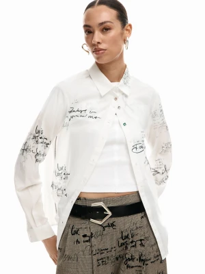 Koszula z długim rękawem Paradise Desigual