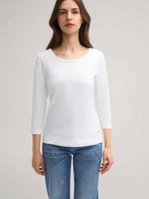 Koszula z długim rękawem Taiia w białym kolorze Joop