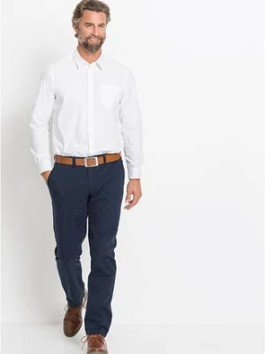 Koszula z długim rękawem z czystej bawełny bonprix