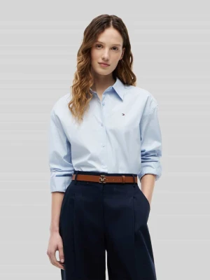 Koszula z długim rękawem z czystej bawełny o kroju regular fit Tommy Hilfiger