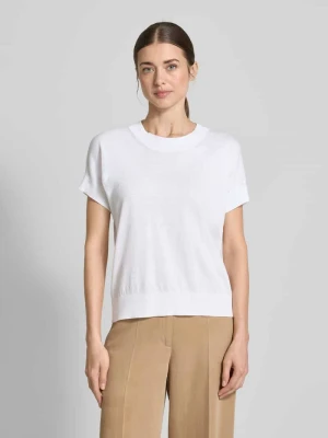 Koszula z dzianiny ze stójką maerz muenchen