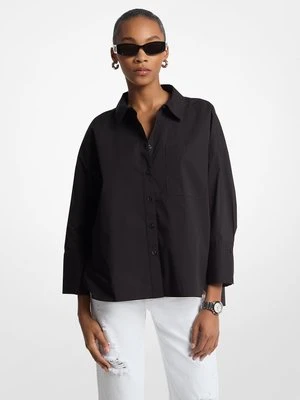 Koszula z elastycznej popeliny bawełnianej MICHAEL Michael Kors