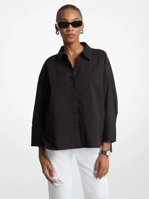 Koszula z elastycznej popeliny bawełnianej MICHAEL Michael Kors