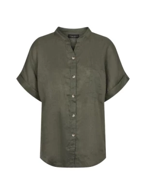 Koszula z krótkim rękawem V-neck Adria 470 Sand