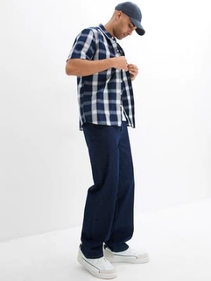 Koszula z krótkim rękawem, z czystej bawełny bonprix