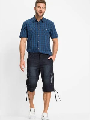 Koszula z krótkim rękawem, z czystej bawełny bonprix