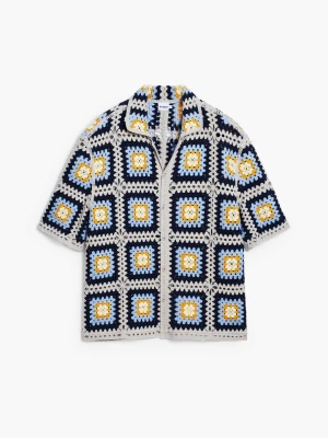 Koszula z krótkim rękawem z koronki szydełkowej Desigual