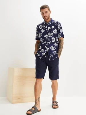 Koszula z krótkim rękawem, z wiskozy bonprix