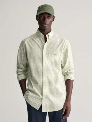 Koszula z Popeliny Gingham Regular Fit GANT