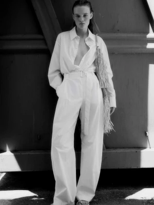 Koszula z technicznej bawełny PATRIZIA PEPE