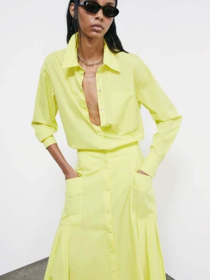 Koszula z technicznej bawełny PATRIZIA PEPE