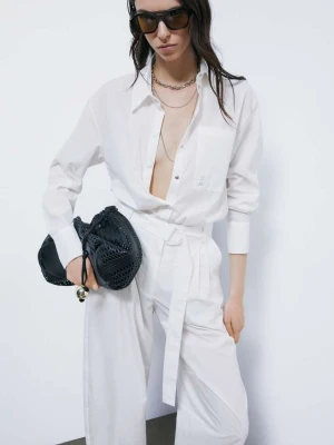 Koszula z technicznej bawełny PATRIZIA PEPE