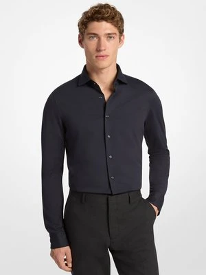 Koszula z technicznej dzianiny o wąskim kroju Michael Kors Mens