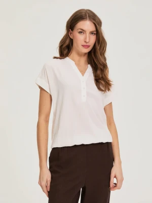 Koszula z wiskozy biała Moodo