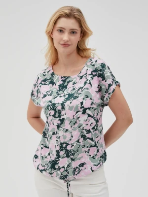 Koszula z wiskozy różowa Moodo