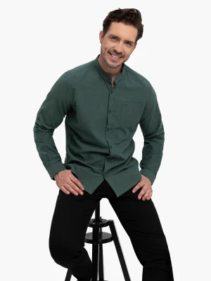 Koszula ze stójką, Slim Fit, K-LANGE Volcano
