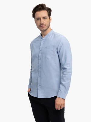 Koszula ze stójką, Slim Fit, K-LANGE Volcano