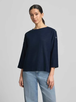 Koszulka 3/4 o kroju loose fit z mieszanki bawełny z domieszką modalu Tom Tailor