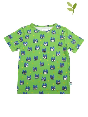 ONNOLULU Koszulka "Adam Tiger" w kolorze zielonym rozmiar: 110/116