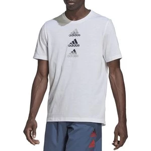 Koszulka adidas Designed To Move Logo HM4799 - biała
