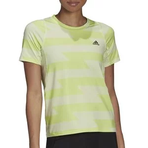 Koszulka adidas Fast Allover Print HD7029 - zielona