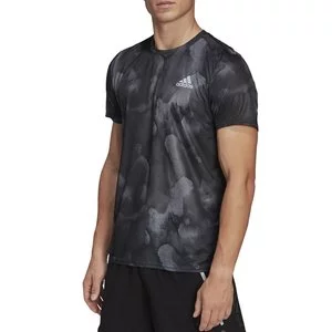 Koszulka adidas Fast Graphic HA6542 - czarna