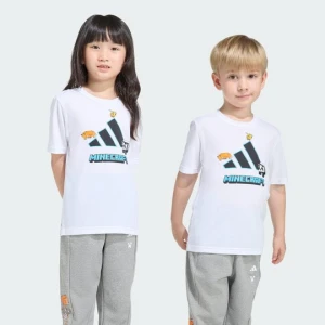 KOSZULKA ADIDAS MINECRAFT TRAINING biały