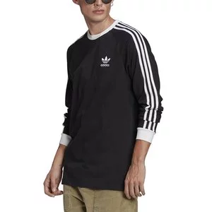 Koszulka adidas Originals Adicolor Classics 3-Stripes Long Sleeve GN3478 - czarna