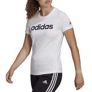 Koszulka adidas Sportswear Loungwear Essentials Slim Logo GL0768 - biała