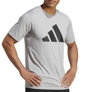 Koszulka adidas Train Essentials Feelready Logo Training IB8276 - szara