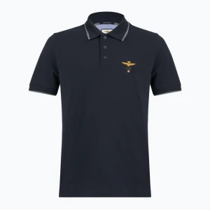 Koszulka Aeronautica Militare PO1308UP00082 Polo blu navy