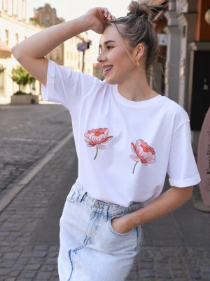 Koszulka Agnes Peonies LAURELLA