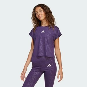 Koszulka All Sports Animal Print Crop Adidas