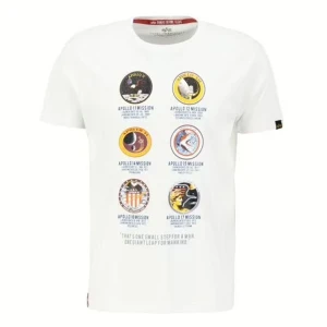 Koszulka Alpha Industries Apollo 10652109 - biała