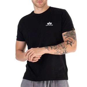 Koszulka Alpha Industries Basic T Small Logo 18850503 - czarna