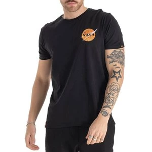 Koszulka Alpha Industries NASA Davinci T 13650803 - czarna