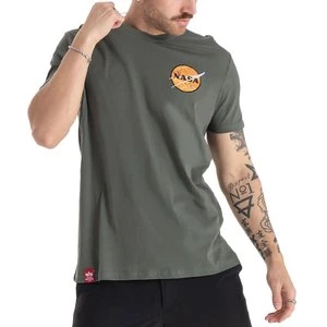 Koszulka Alpha Industries NASA Davinci T 136508142 - zielona