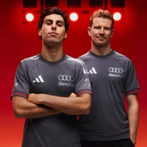 KOSZULKA AUDI REVOLUT F1 TEAM DRIVER AUTHENTIC Adidas szary