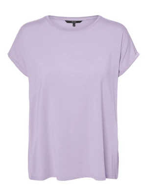 Vero Moda Koszulka "Ava" w kolorze fioletowym rozmiar: XS