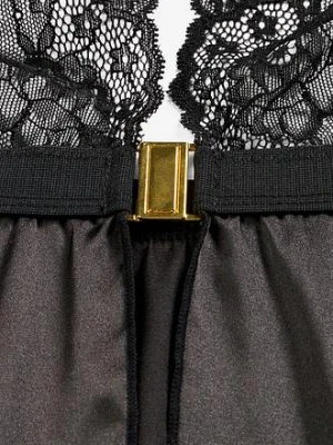 Koszulka babydoll + stringi (2 części) bonprix