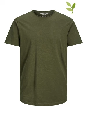 Jack & Jones Koszulka "Basher" w kolorze khaki rozmiar: S