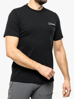 Koszulka bawełniana Berghaus Buttermere Ss Tee - black/black