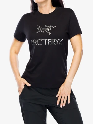 Koszulka bawełniana damska Arcteryx ArcWord Cotton T-Shirt SS - black