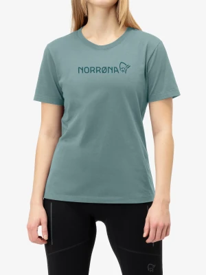 Koszulka bawełniana damska Norrona 29 Cotton Norrona Viking T-Shirt - trooper