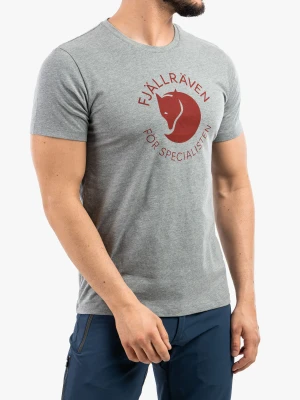 Koszulka bawełniana Fjallraven Fjallraven Fox T-shirt - grey melange