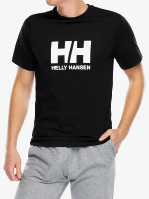 Koszulka bawełniana Helly Hansen HH Logo T-Shirt 2.0 - black