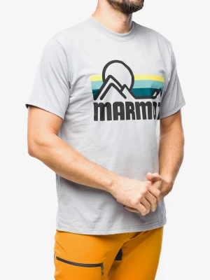 Koszulka bawełniana Marmot Coastal Tee SS - sleet