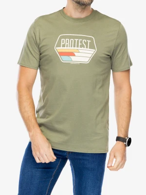 Koszulka bawełniana Protest Prtstan T-Shirt - artichoke green