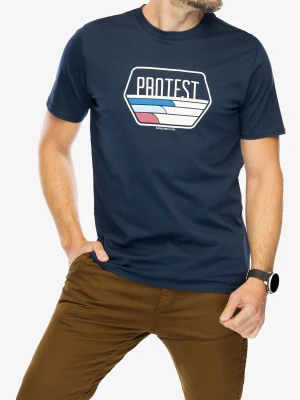 Koszulka bawełniana Protest Prtstan T-Shirt - night sky blue